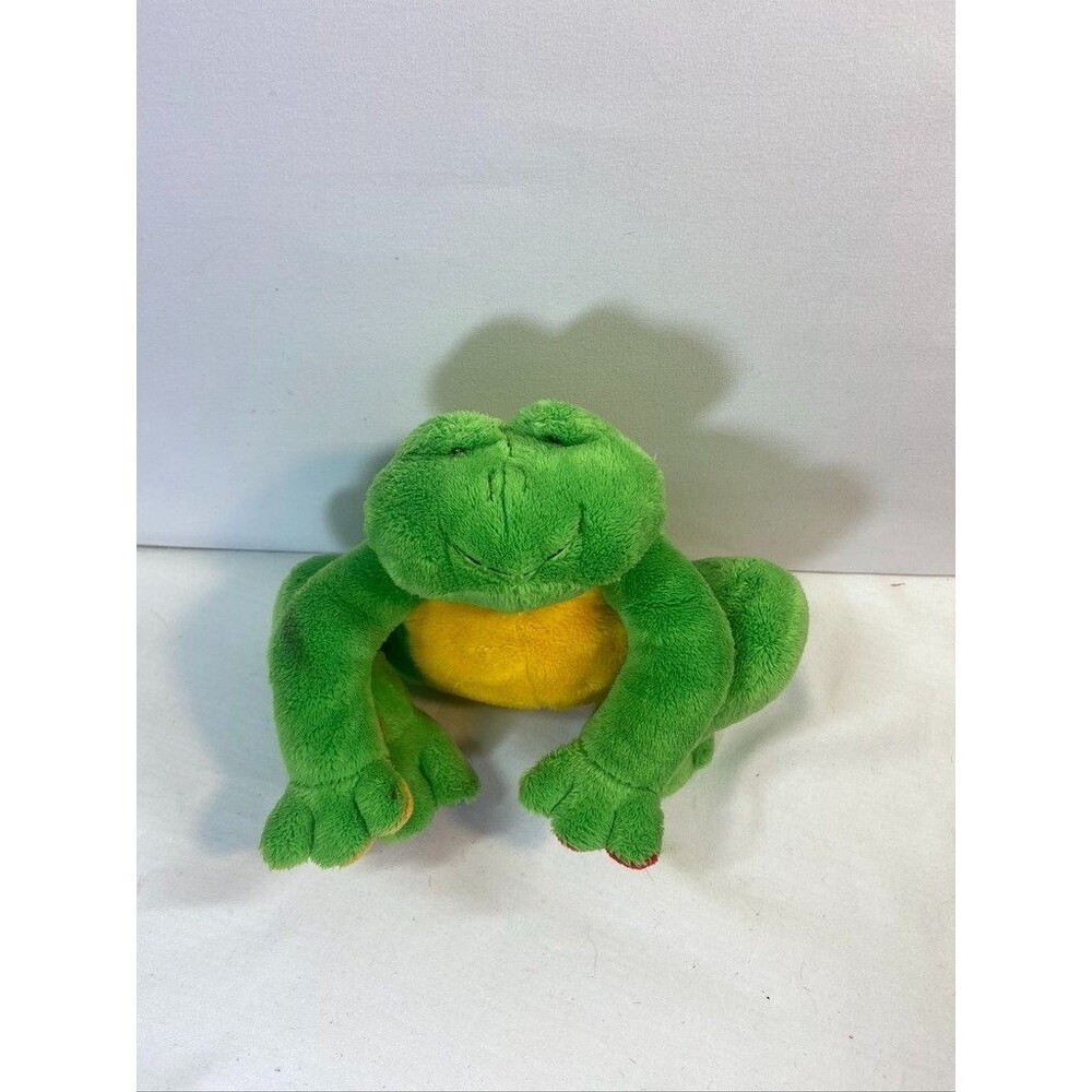 Baby GUND Green Polka Dot TUTTI FRUTTI Frog Plush